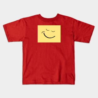 Smiley face Kids T-Shirt